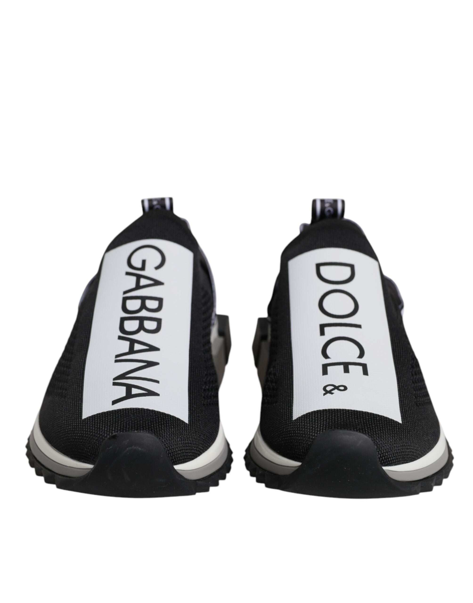 Dolce & Gabbana Black White Slip On Sorrento Sneakers Shoes -   -  Dolce & Gabbana. Dolce & Gabbana Black White Slip On Sorrento Sneakers Shoes -   -  Dolce & Gabbana.