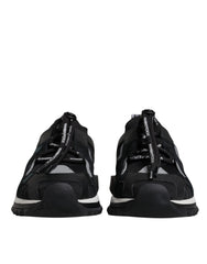 Dolce & Gabbana Black Mesh Sorrento Trekking Sneakers Shoes -   -  Dolce & Gabbana.