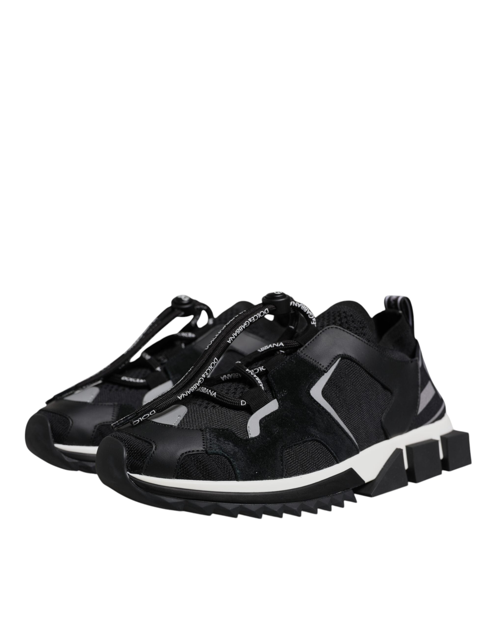 Dolce & Gabbana Black Mesh Sorrento Trekking Sneakers Shoes -   -  Dolce & Gabbana. Dolce & Gabbana Black Mesh Sorrento Trekking Sneakers Shoes -   -  Dolce & Gabbana.