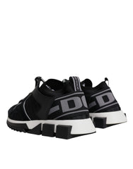 Dolce & Gabbana Black Mesh Sorrento Trekking Sneakers Shoes -   -  Dolce & Gabbana.