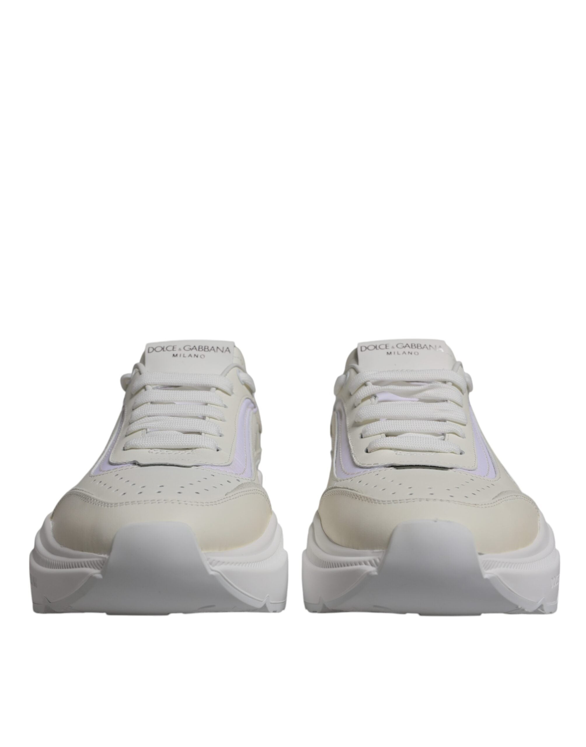 Dolce & Gabbana White Daymaster Low Top Sneakers Shoes -   -  Dolce & Gabbana. Dolce & Gabbana White Daymaster Low Top Sneakers Shoes -   -  Dolce & Gabbana.
