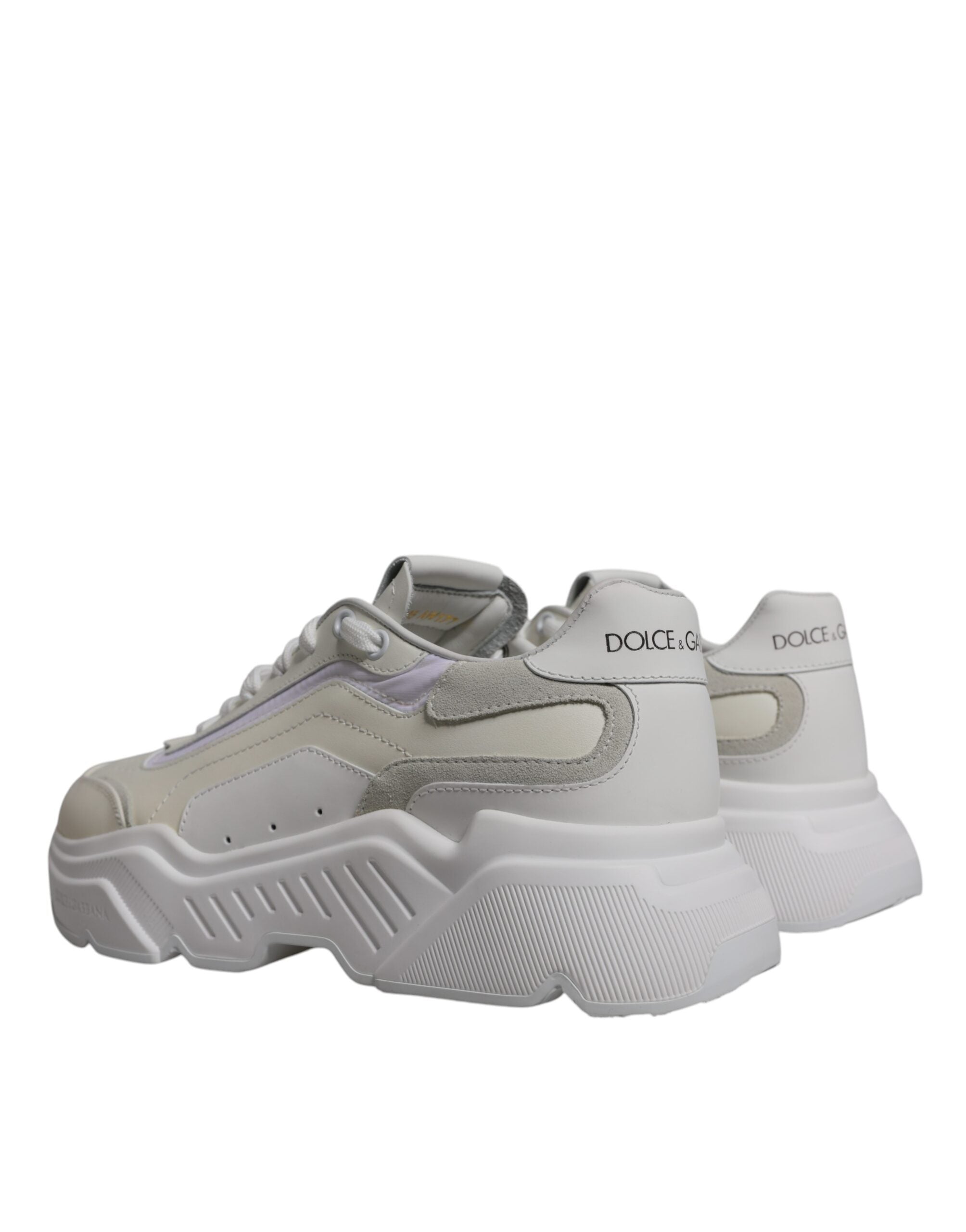 Dolce & Gabbana White Daymaster Low Top Sneakers Shoes -   -  Dolce & Gabbana. Dolce & Gabbana White Daymaster Low Top Sneakers Shoes -   -  Dolce & Gabbana.