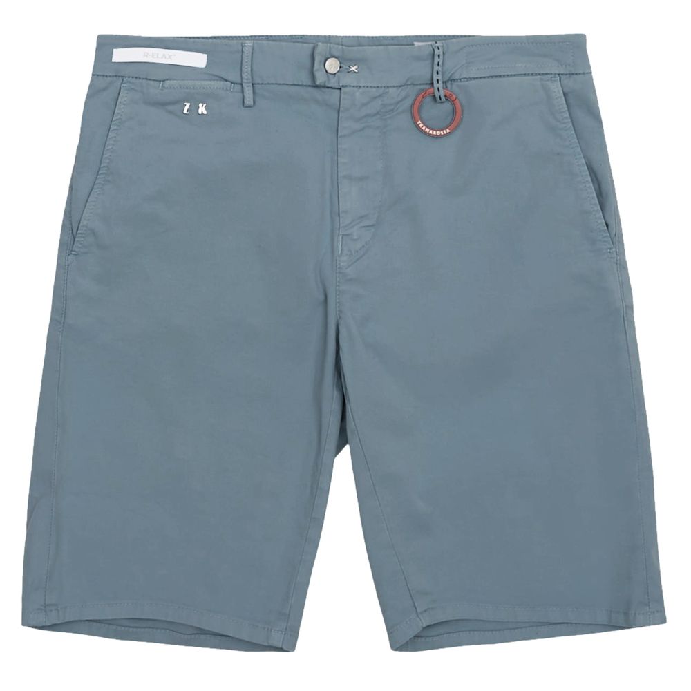 Tramarossa Light Blue Linen Men Short -   -  Tramarossa.