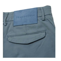 Tramarossa Light Blue Linen Men Short -   -  Tramarossa.