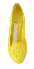 Dolce & Gabbana Yellow Crystal Heels CINDERELLA Shoes -   -  Dolce & Gabbana.
