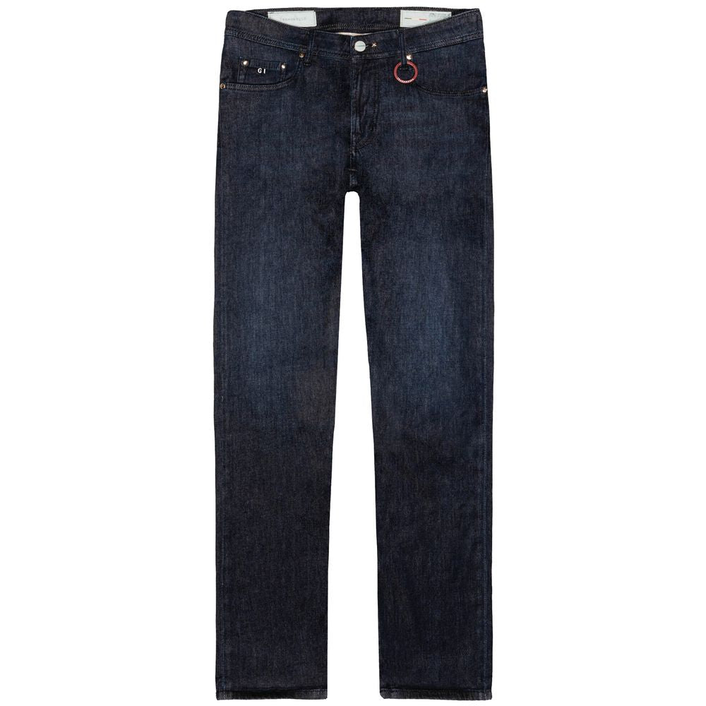Tramarossa Blue Cotton Jeans & Pant -   -  Tramarossa.