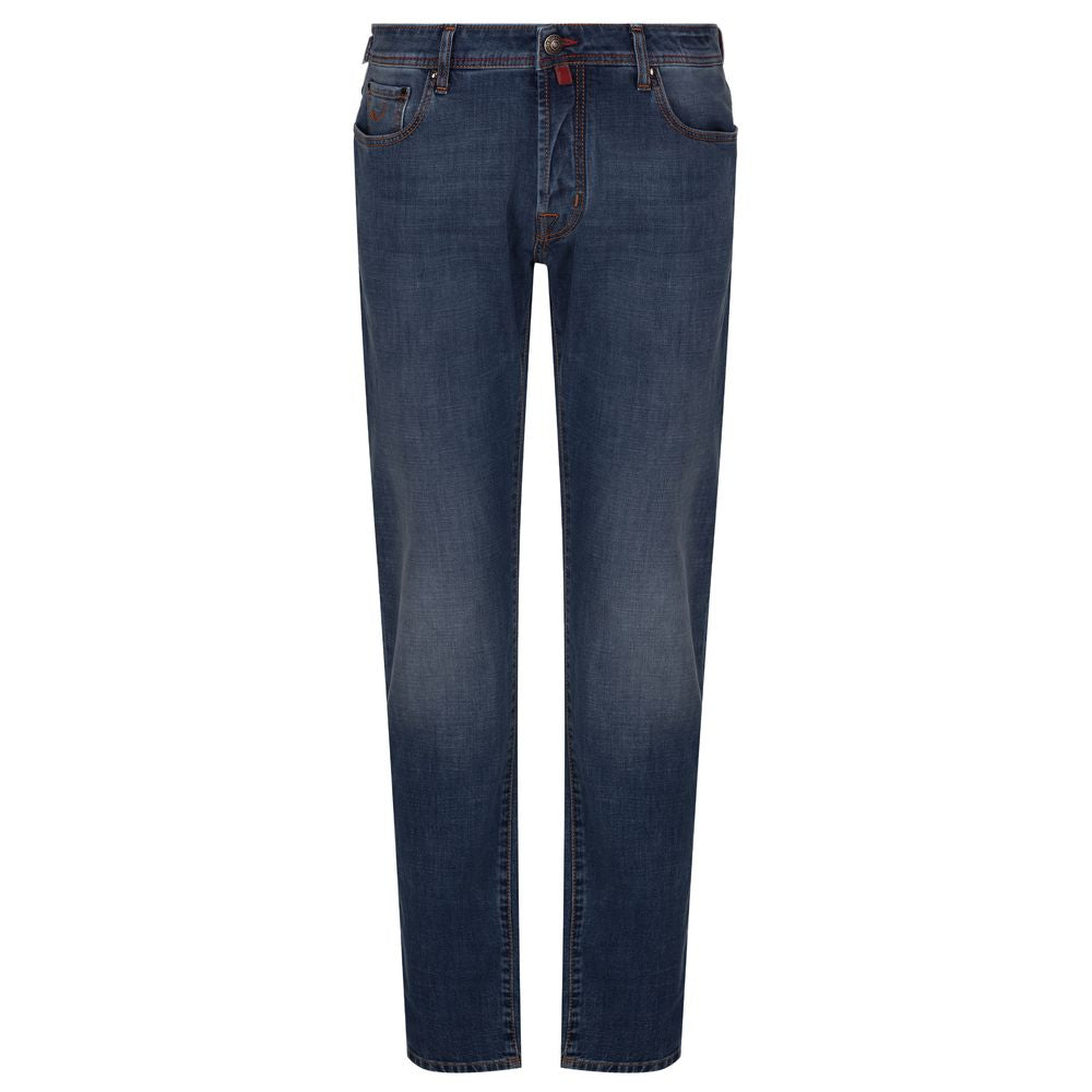 Jacob Cohen Blue Cotton Jeans & Pant -   -  Jacob Cohen.