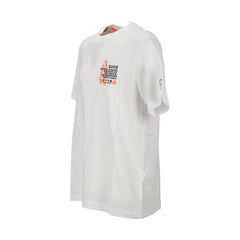 Suns White Cotton T-Shirt -   -  Suns.
