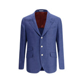 Brunello Cucinelli Linen Blazer Jacket -   -  Brunello Cucinelli.