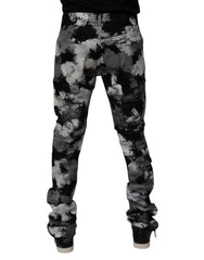 Dolce & Gabbana Multicolor Camouflage Tattered Skinny Denim Jeans -   -  Dolce & Gabbana.