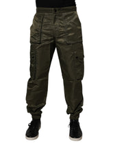 Dolce & Gabbana Dark Green Nylon Cargo Pants -   -  Dolce & Gabbana.