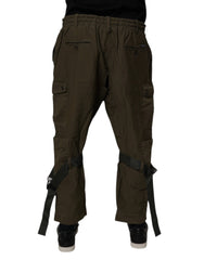 Dolce & Gabbana Brown Cotton Stretch Cargo Pants -   -  Dolce & Gabbana.