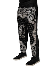 Dolce & Gabbana Black Bandana Cotton Skinny Denim Jeans -   -  Dolce & Gabbana.