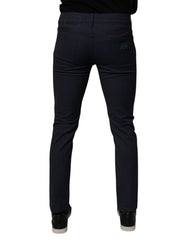Dolce & Gabbana Dark Blue Cotton Stretch Skinny Denim Jeans -   -  Dolce & Gabbana.