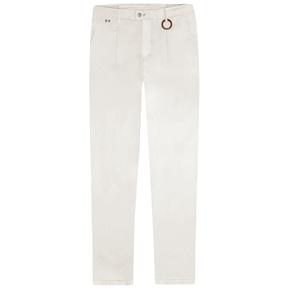 Tramarossa White Cotton Jeans & Pant -   -  Tramarossa.