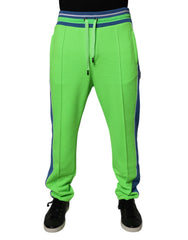 Dolce & Gabbana Green Blue Jogger Sweatpants Pants -   -  Dolce & Gabbana.