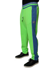 Dolce & Gabbana Green Blue Jogger Sweatpants Pants -   -  Dolce & Gabbana.
