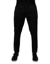 Dolce & Gabbana Black Polyester Men Jogger Sweatpants Pants -   -  Dolce & Gabbana.