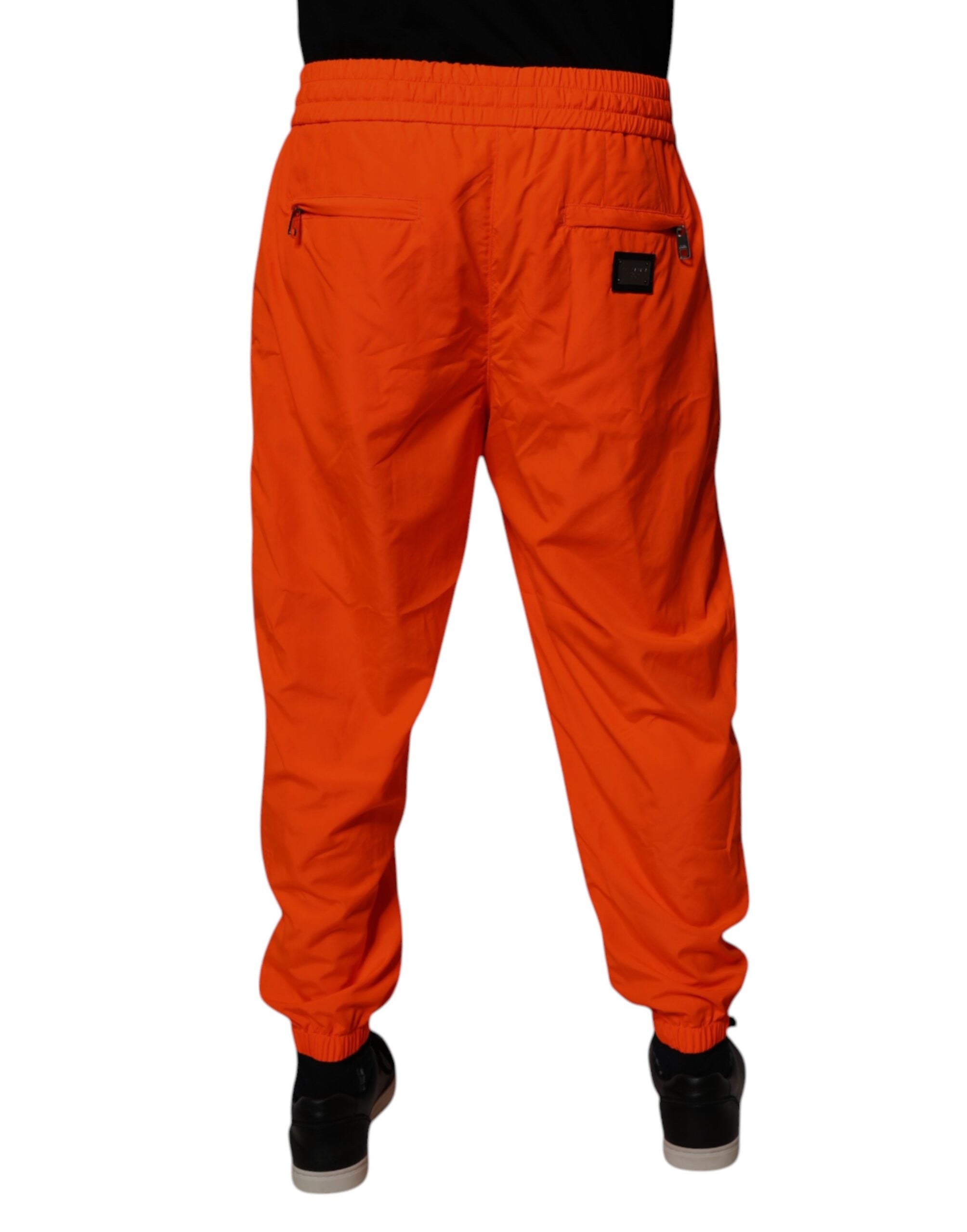 Dolce & Gabbana Orange Polyester Men Jogger Sweatpants Pants -   -  Dolce & Gabbana. Dolce & Gabbana Orange Polyester Men Jogger Sweatpants Pants -   -  Dolce & Gabbana.