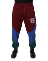Dolce & Gabbana Multicolor Cotton Men Jogger Sweatpants Pants -   -  Dolce & Gabbana.