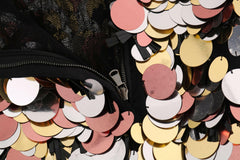 Dolce & Gabbana Gold Sequined Peplum High Waist Skirt -   -  Dolce & Gabbana.