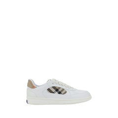 Burberry Leather Sneakers -   -  Burberry.