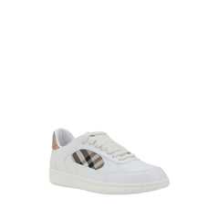 Burberry Leather Sneakers -   -  Burberry.