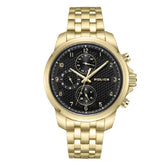 Police Gold Stainless Steel Watch -   -  Police.