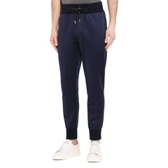 Dolce & Gabbana Blue Silk Jeans & Pant -   -  Dolce & Gabbana.