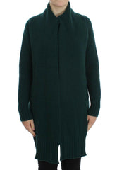 Dolce & Gabbana Green Knitted Cashmere Cardigan -   -  Dolce & Gabbana.