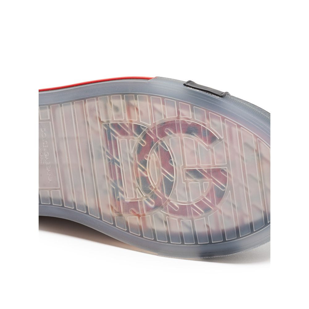 Dolce & Gabbana Black And White Leather Sneaker -   -  Dolce & Gabbana. Dolce & Gabbana Black And White Leather Sneaker -   -  Dolce & Gabbana.