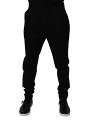 Dolce & Gabbana Black Cotton Stretch Skinny Pants -   -  Dolce & Gabbana.