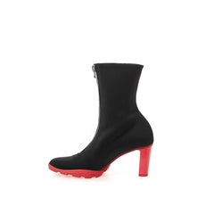 Alexander McQueen Black Neoprene Boot -   -  Alexander McQueen.