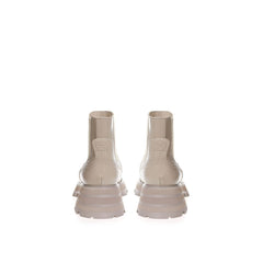 Alexander McQueen Chic Gray Leather Boots for Elegant Steps -   -  Alexander McQueen.