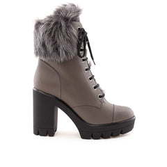 Giuseppe Zanotti Gray Eco Leather Boot -   -  Giuseppe Zanotti.