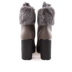 Giuseppe Zanotti Gray Eco Leather Boot -   -  Giuseppe Zanotti.