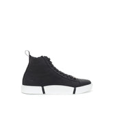 Roberto Cavalli Elegant Suede Sneakers in Chic Black -   -  Roberto Cavalli.