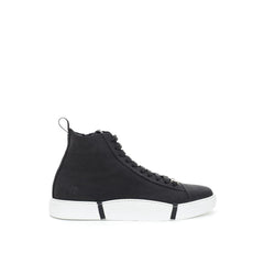 Roberto Cavalli Elegant Suede Sneakers in Chic Black -   -  Roberto Cavalli.