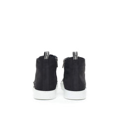 Roberto Cavalli Elegant Suede Sneakers in Chic Black -   -  Roberto Cavalli.