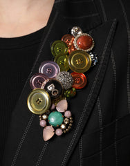 Dolce & Gabbana Multicolor Patchwork Embellished Coat Jacket - - Dolce & Gabbana.