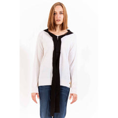 Love Moschino White Wool Women Sweater -   -  Love Moschino.