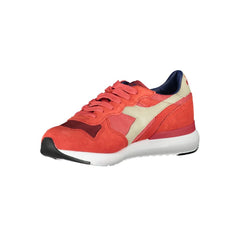 Diadora Red Leather Women Sneaker -   -  Diadora.