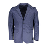 Gant Blue Cotton Men Jacket -   -  Gant.