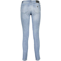 Guess Jeans Light Blue Cotton Women Jeans -   -  Guess Jeans.