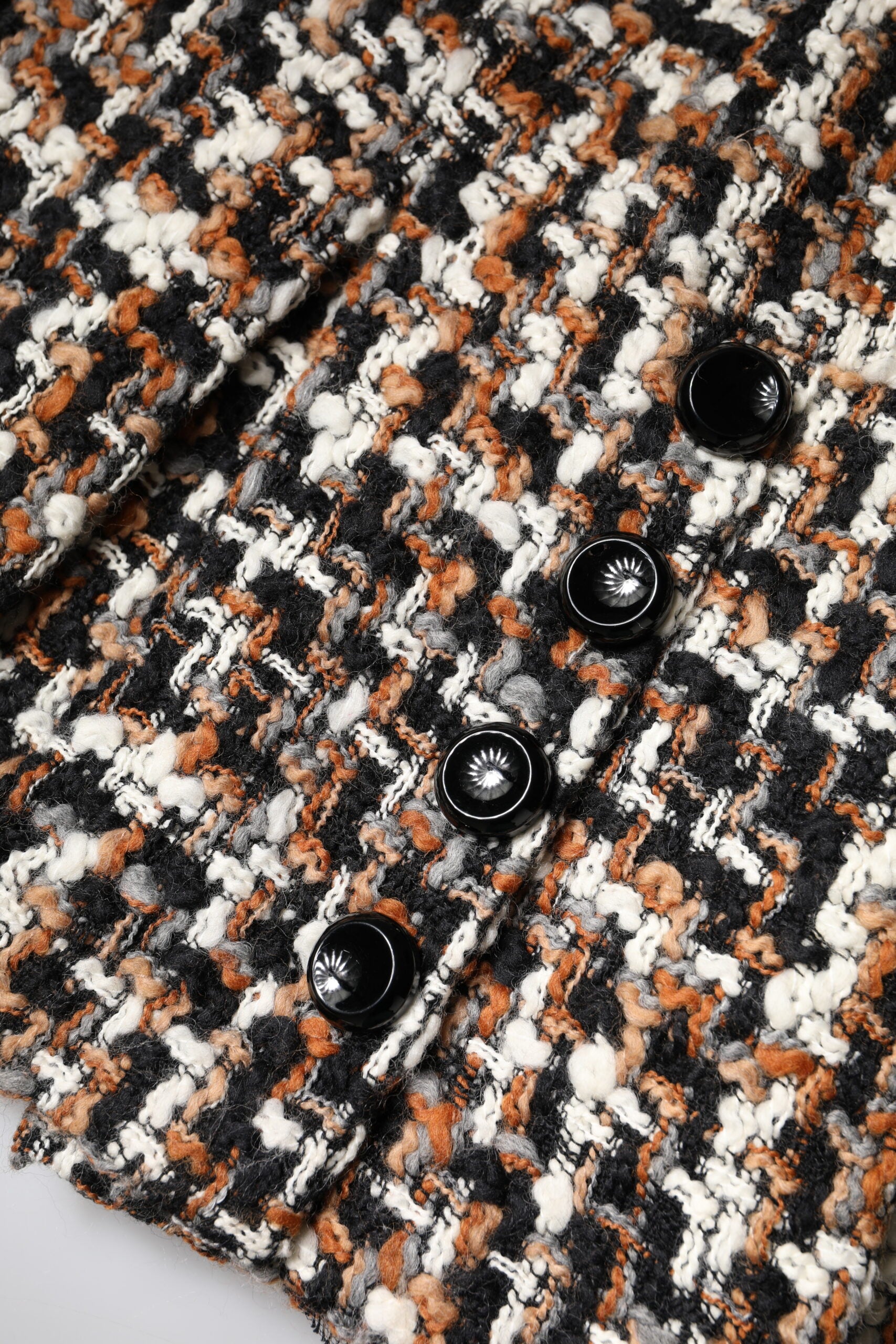 Dolce & Gabbana Multicolor High Waist Tartan Tweed Mini Skirt -   -  Dolce & Gabbana. Dolce & Gabbana Multicolor High Waist Tartan Tweed Mini Skirt -   -  Dolce & Gabbana.