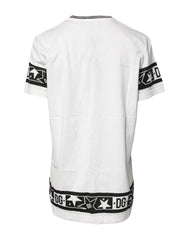 Dolce & Gabbana White #DGMillennials Cotton Crewneck T-shirt -   -  Dolce & Gabbana.