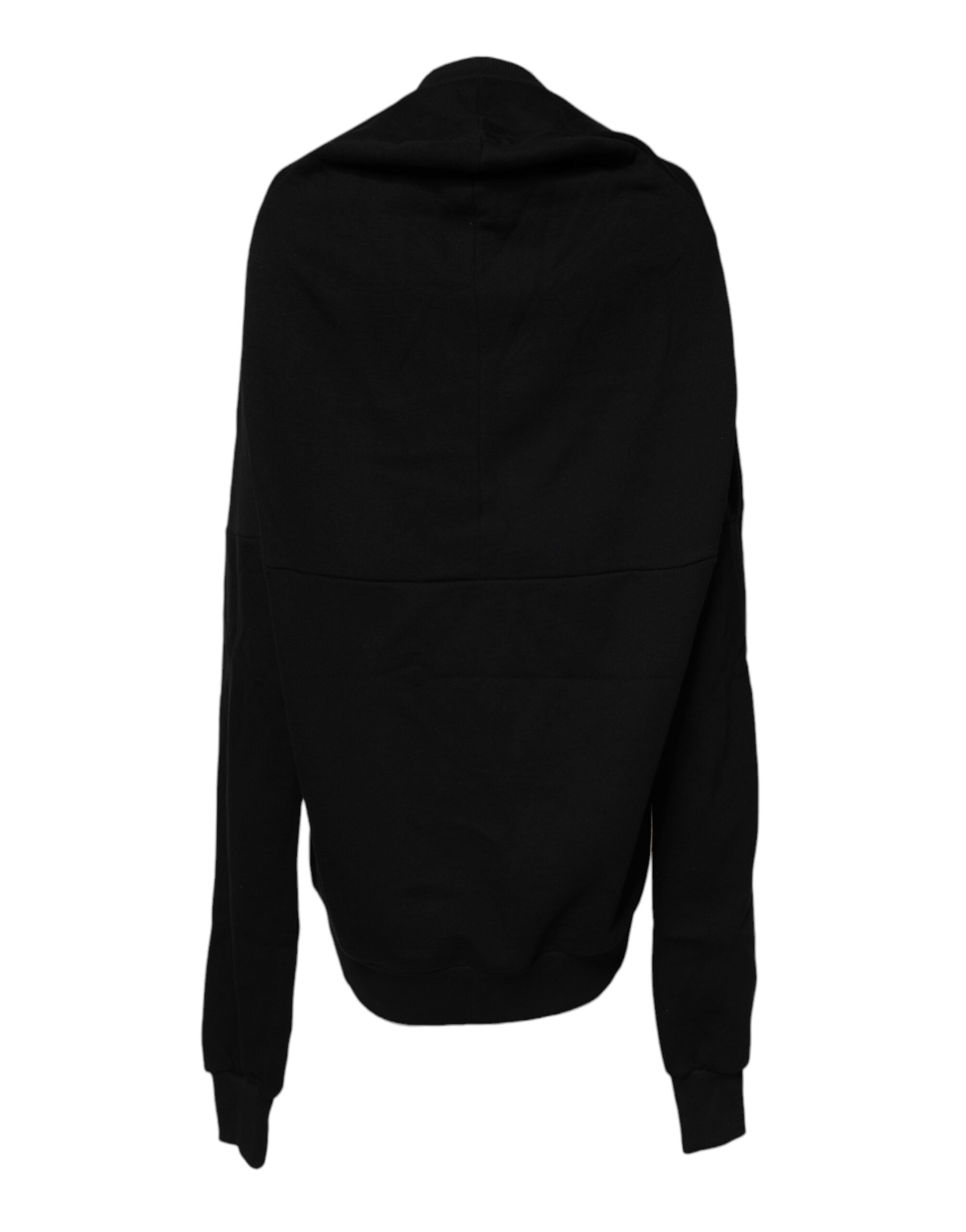 Dolce & Gabbana Black Cotton Crew Neck Sweatshirt Sweater -   -  Dolce & Gabbana. Dolce & Gabbana Black Cotton Crew Neck Sweatshirt Sweater -   -  Dolce & Gabbana.