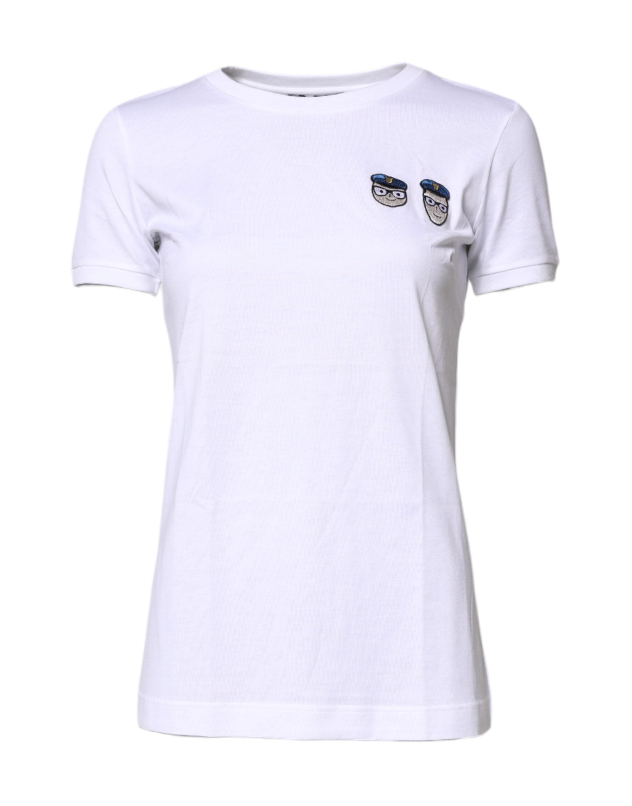 Dolce & Gabbana White #DGFamily Cotton Crew Neck T-shirt -   -  Dolce & Gabbana.