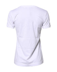 Dolce & Gabbana White #DGFamily Cotton Crew Neck T-shirt -   -  Dolce & Gabbana.