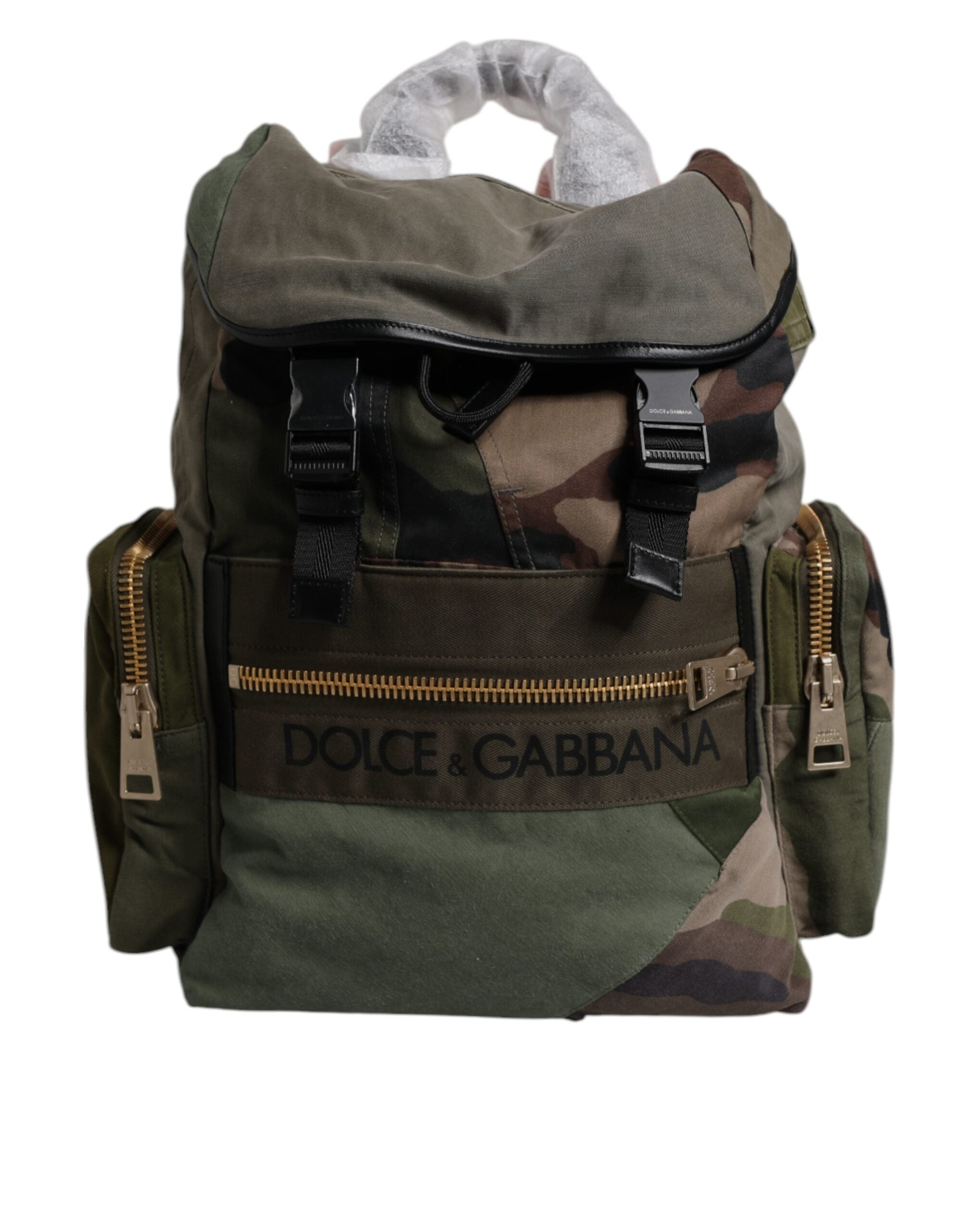 Dolce & Gabbana Military Green Patchwork Travel Backpack Bag -   -  Dolce & Gabbana. Dolce & Gabbana Military Green Patchwork Travel Backpack Bag -   -  Dolce & Gabbana.